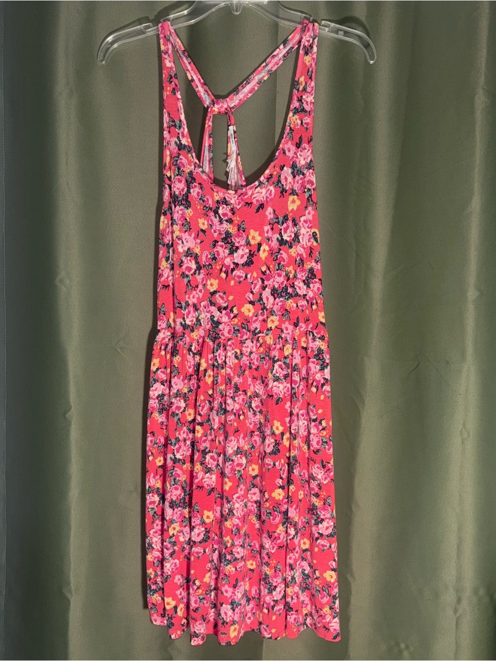 Kimchi Blue Pink Floral Racerback Sundress